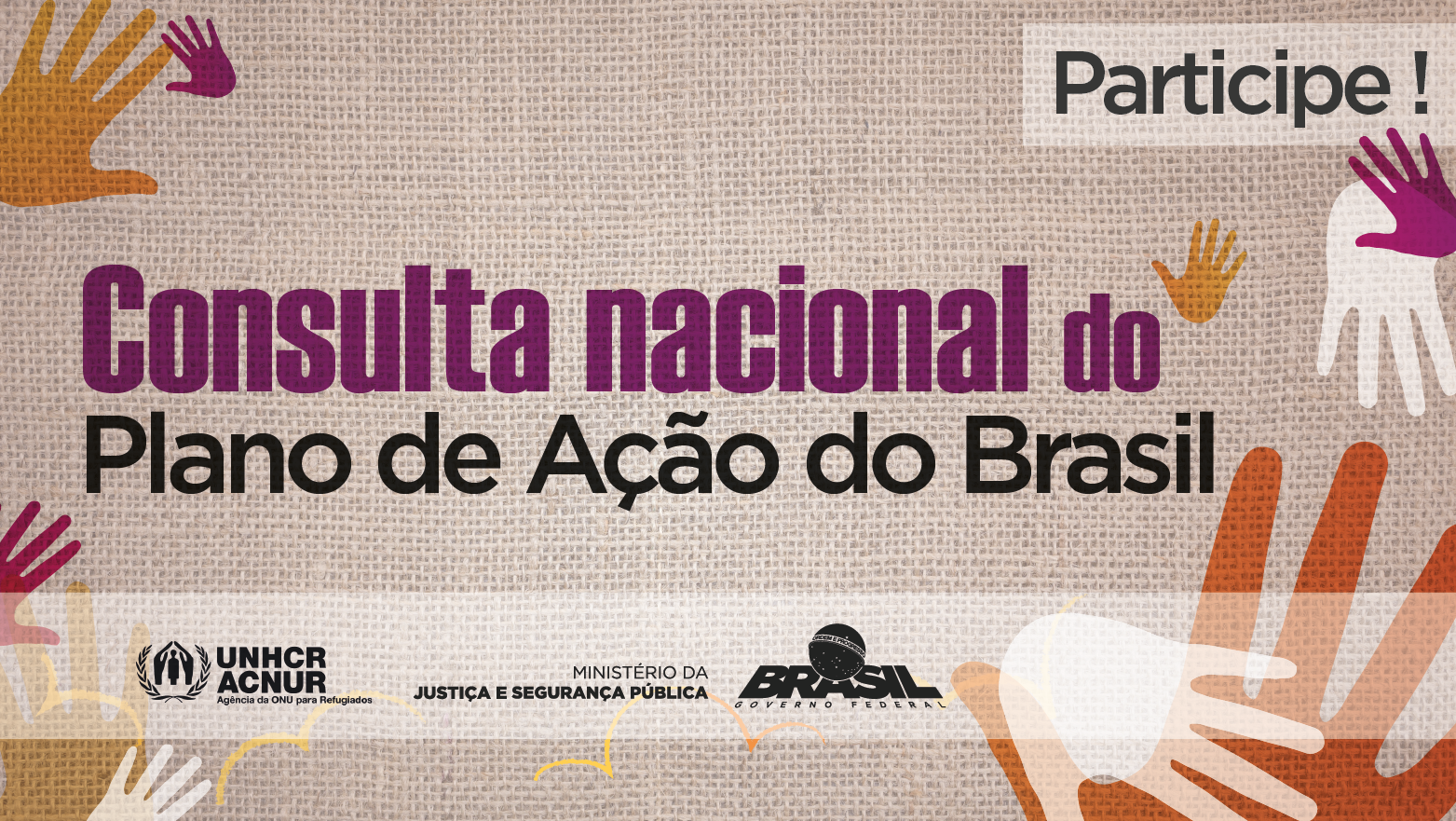 Plano nacional Conare e Acnur